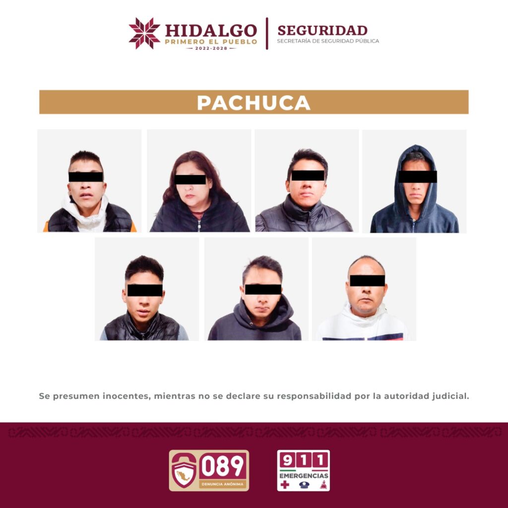 Capturan a banda que robaba celulares en la feria