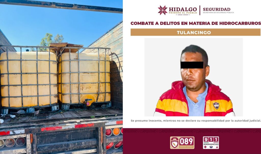 Un detenido y miles de litros de huachicol asegurados