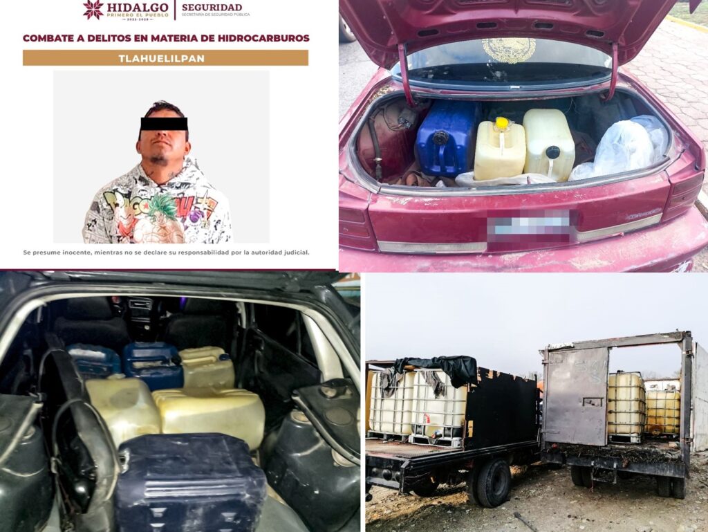 Policía Estatal propino fuerte golpe al huachicol