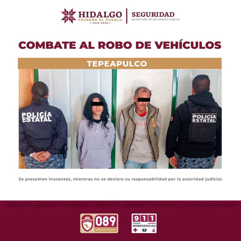 Dos detenidos en una camioneta con carga robada