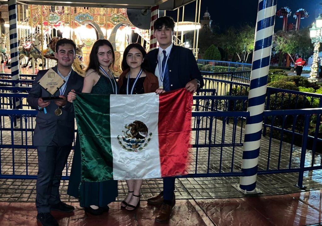 Alumnos del CBTis 59 de plácemes por ganar la Competencia Internacional “Company of the Year” (COY2022)