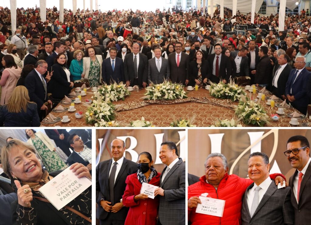 Gobernador reconoce esfuerzo y compromiso de jubilados del SNTE