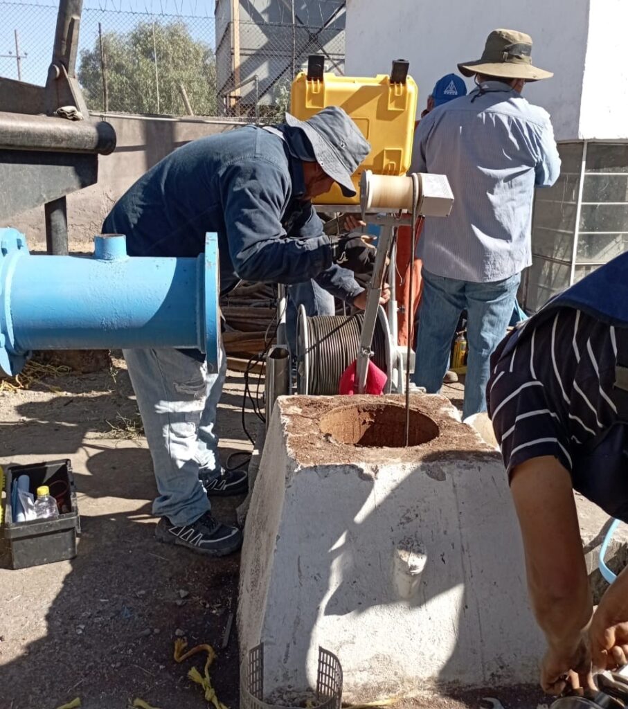 Mantenimiento al pozo de agua 2-S