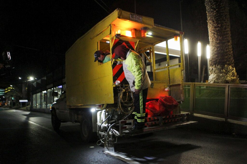 SOPOT se suma a labores de renovación de vialidades realizadas por el gobernador