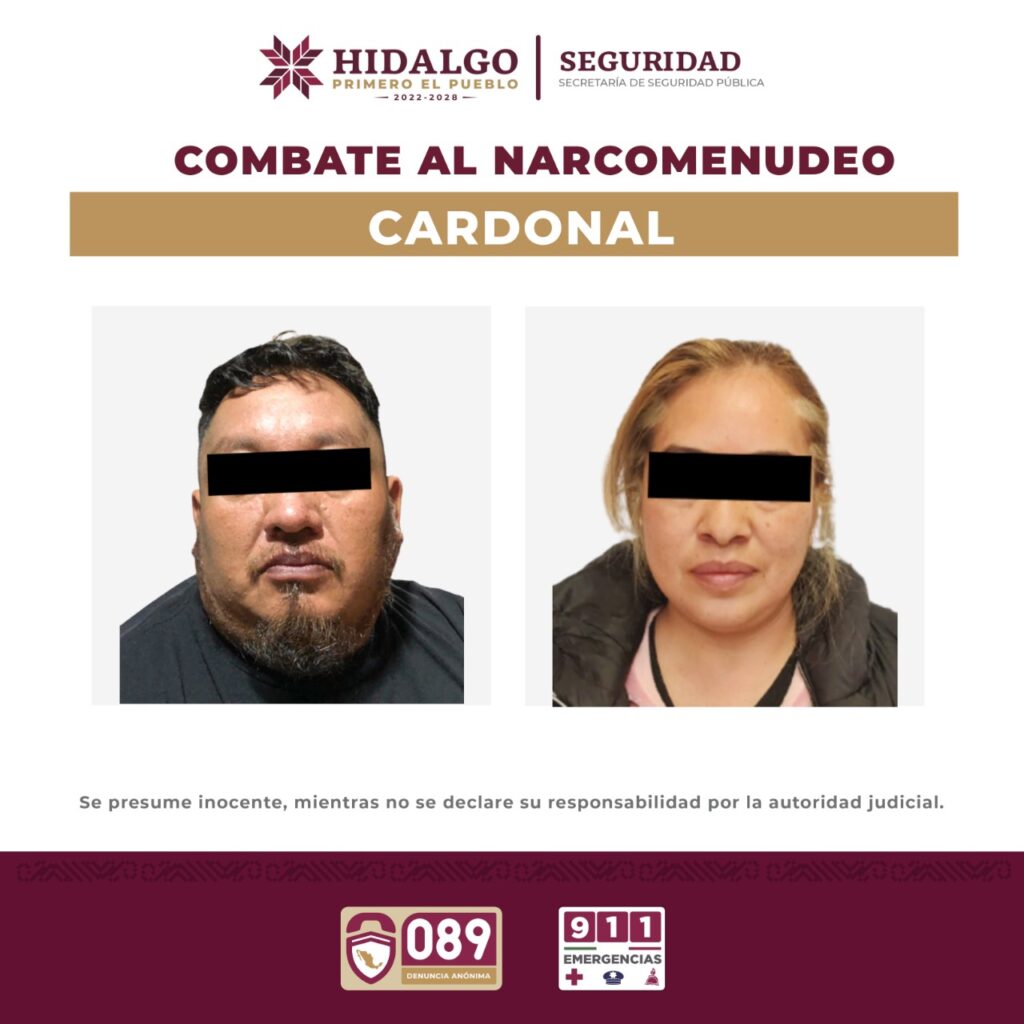 Capturan al principal narcomenudista de Cardonal