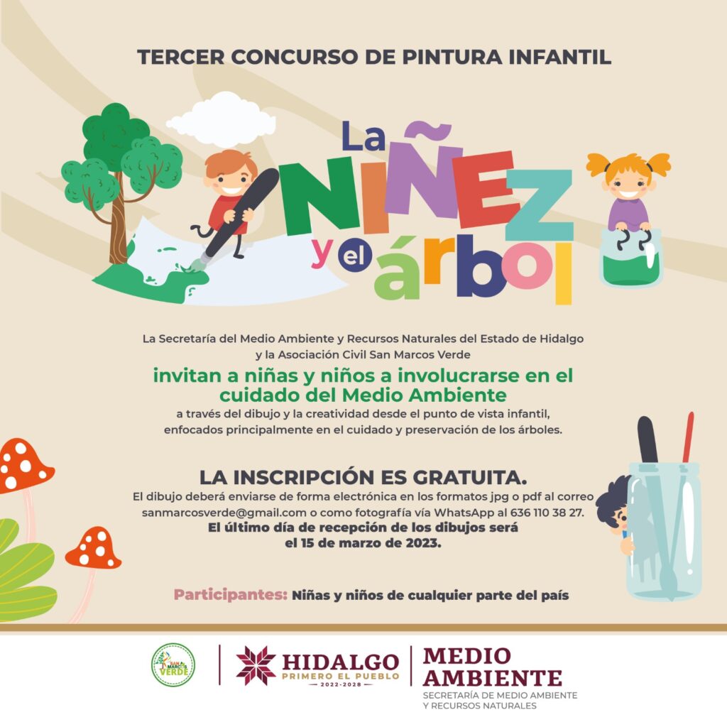 Invitan a participar en concurso de dibujo infantil