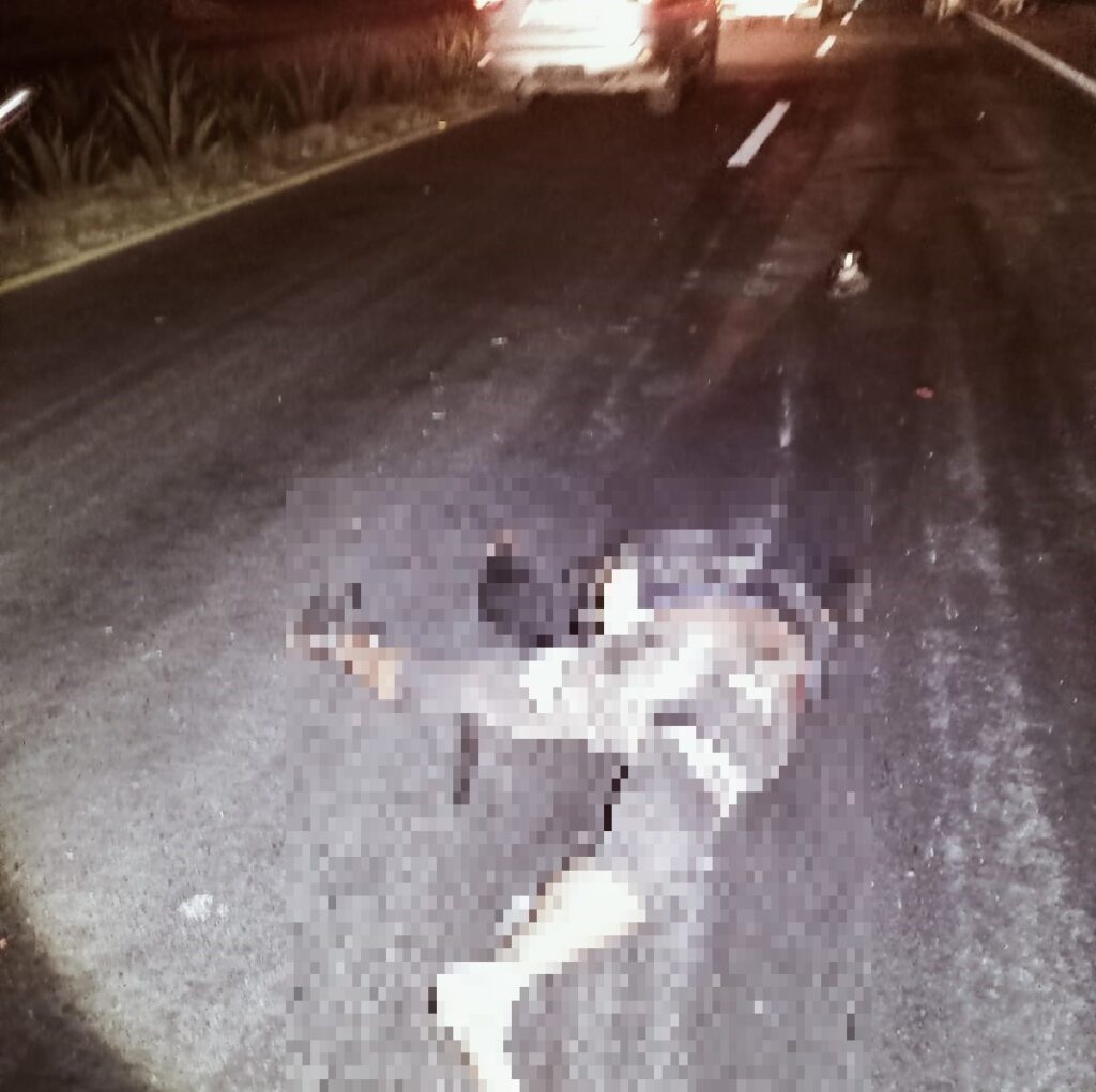 Atropellado y muerto en la vía Pachuca-Ciudad Sahagún