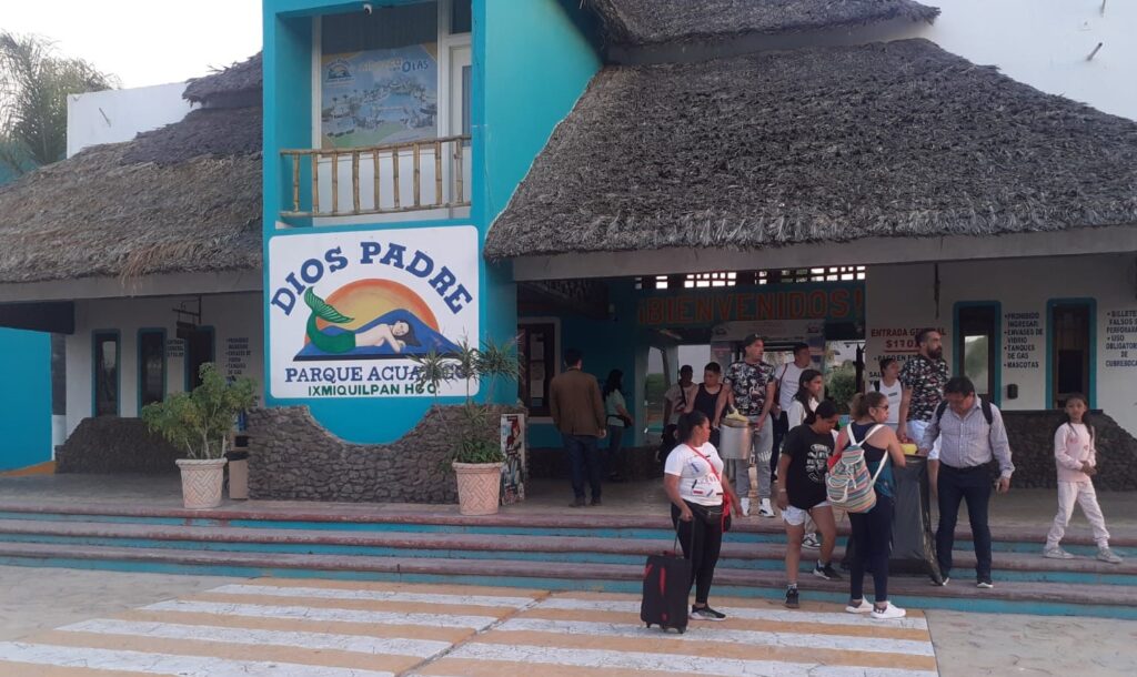 Inseguridad total en parque acuático “Dios Padre”