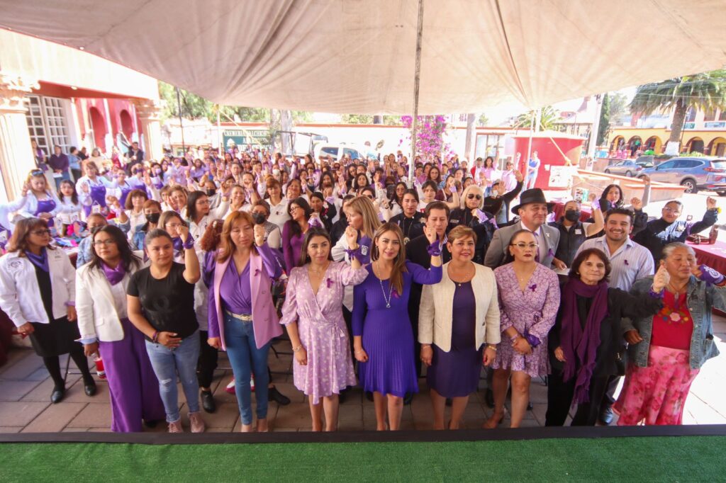 Tepeapulco se une a la conmemoración del Día Internacional de la Mujer