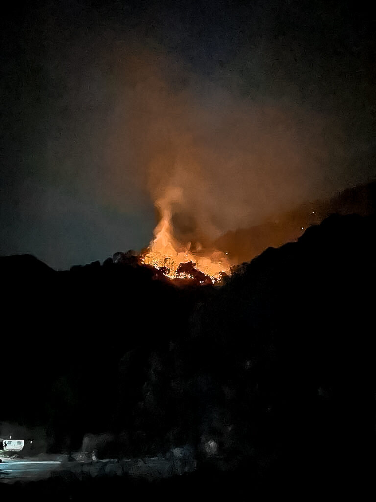 Incendio en Parque Nacional Los Mármoles, permanece en proceso de control