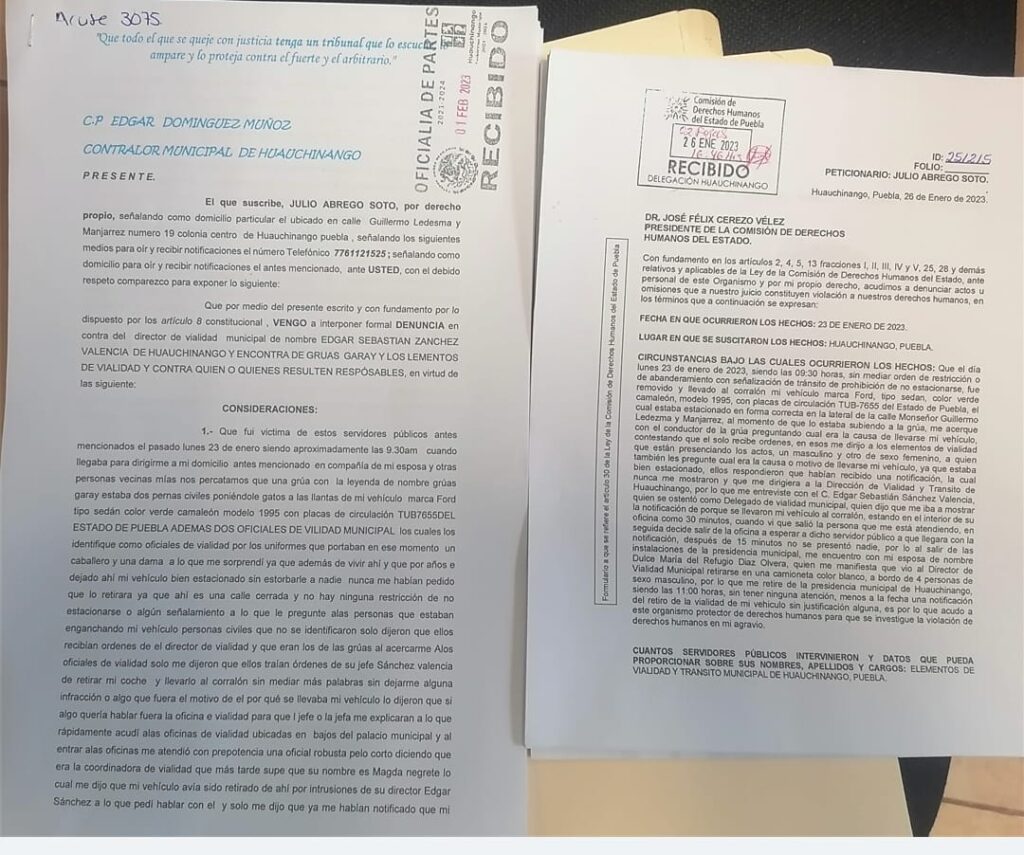 Policía de investigación “desapareció” una camioneta Hiace