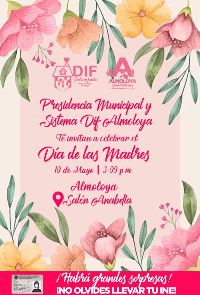 Listos para festejar El Día de las Madres