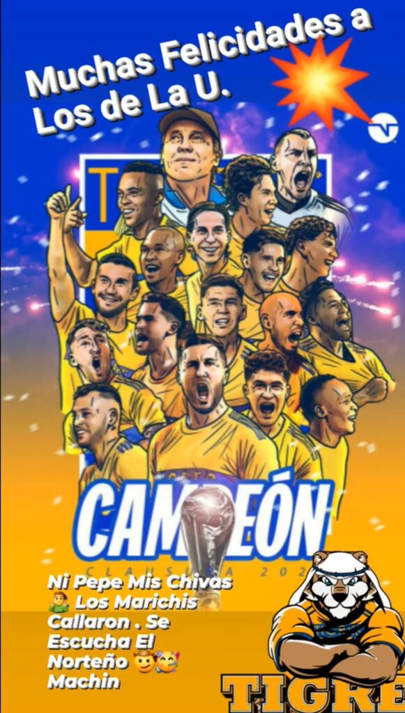 Tigres campeones del futbol mexicano