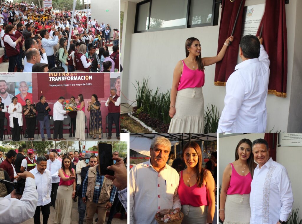 Cálida recepción al gobernador Julio Menchaca