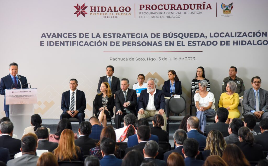 Gobierno de Hidalgo no dará ni un paso atrás en la búsqueda de personas