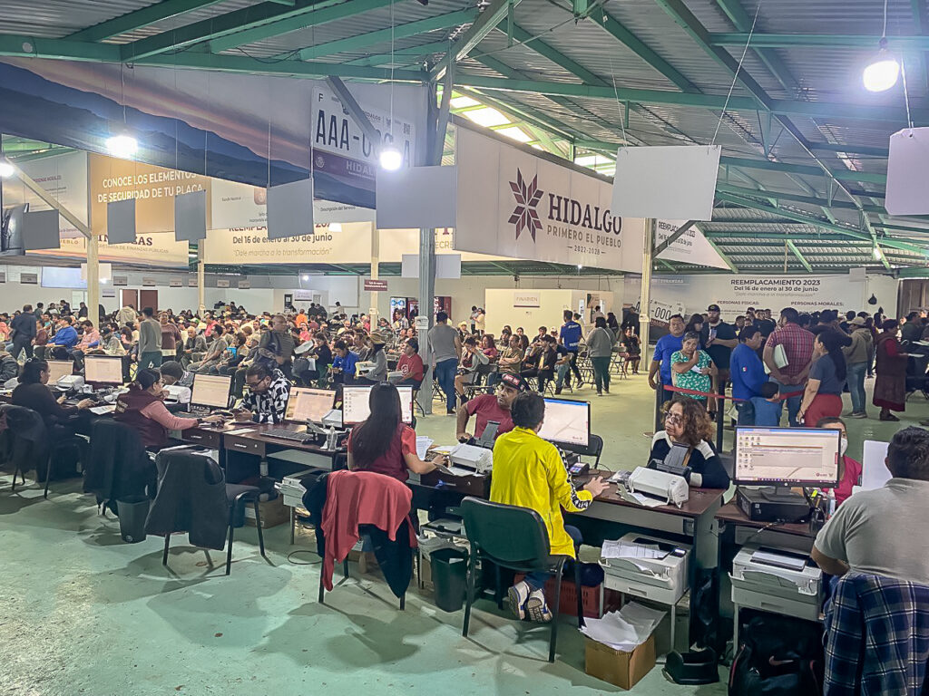 Paga el reemplacamiento 2023 en línea