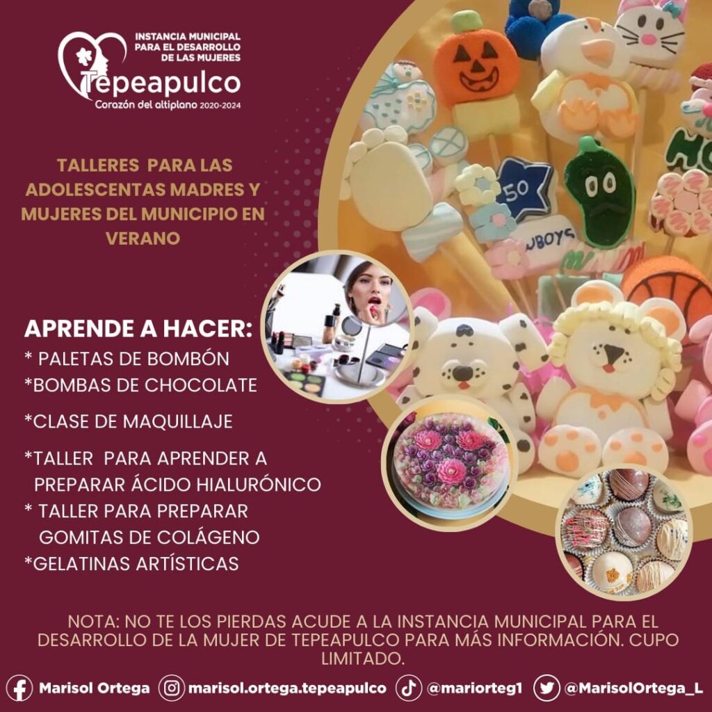 Invitan a talleres de capacitación para mujeres