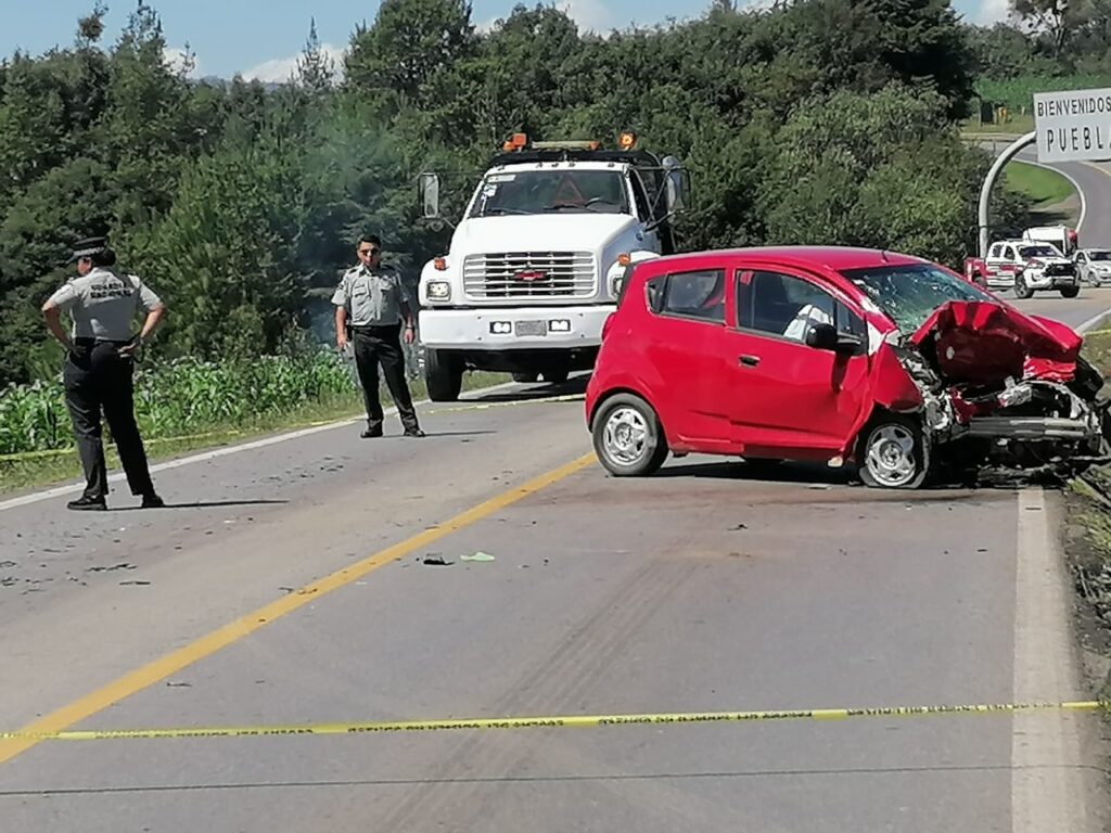 Mortales accidentes por exceso de velocidad