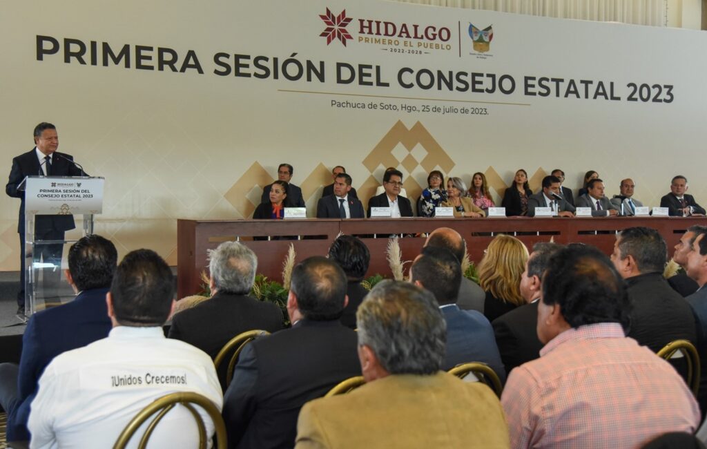 Julio Menchaca encabeza la Primera Sesión del Consejo Estatal de Seguridad Pública