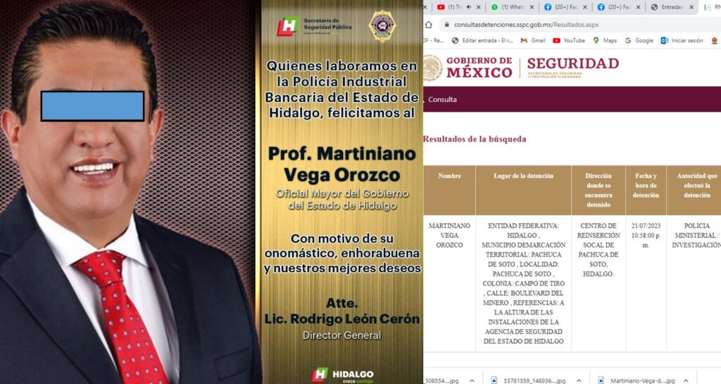 Cayó un pesado de la pasada administración gubernamental