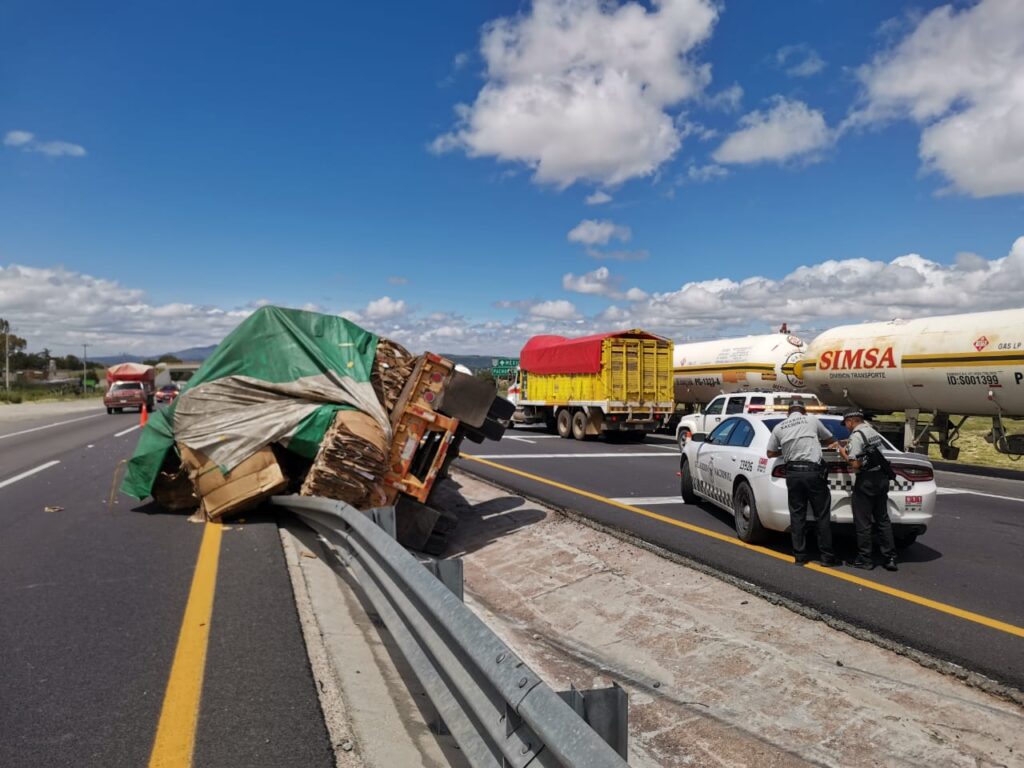 Accidentes por obras en vía Pachuca – Ciudad Sahagún