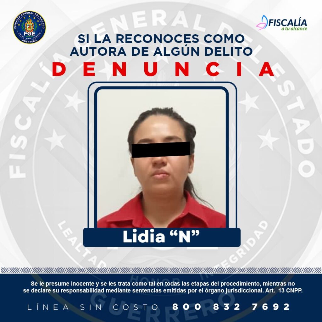 Presunta secuestradora fue puesta tras las rejas