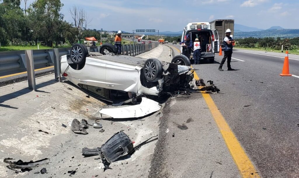Brutales accidentes en la México-Tulancingo