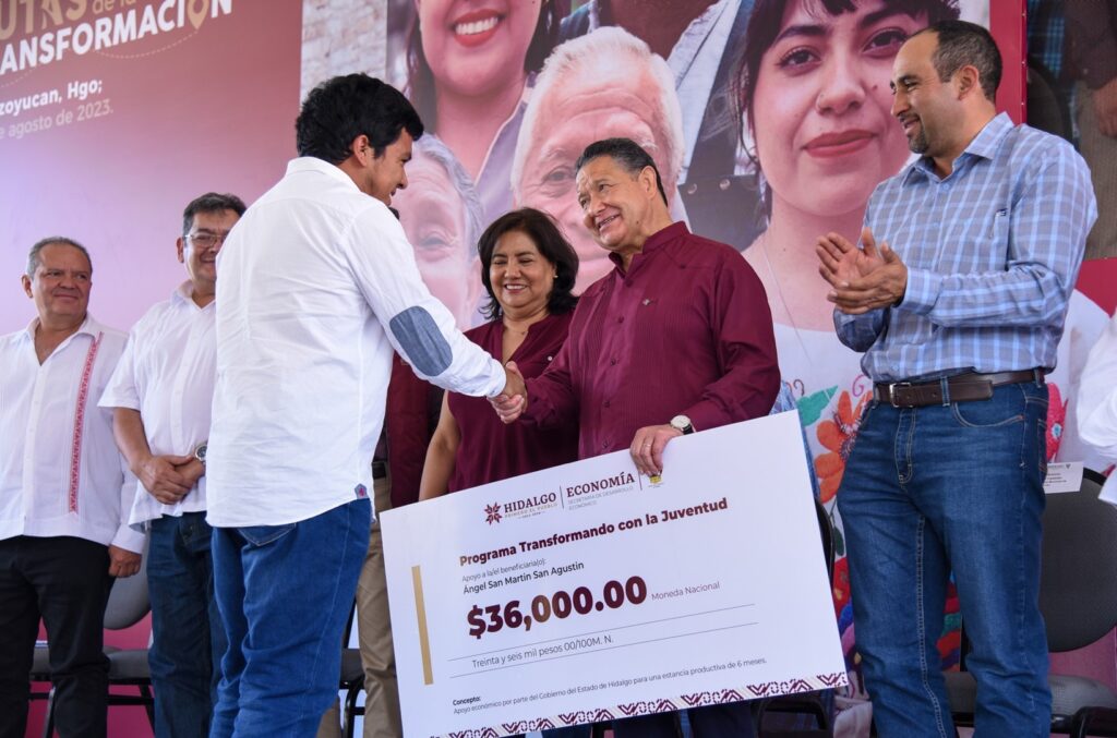 Gobernador mejora la calidad de vida al pueblo de Zempoala