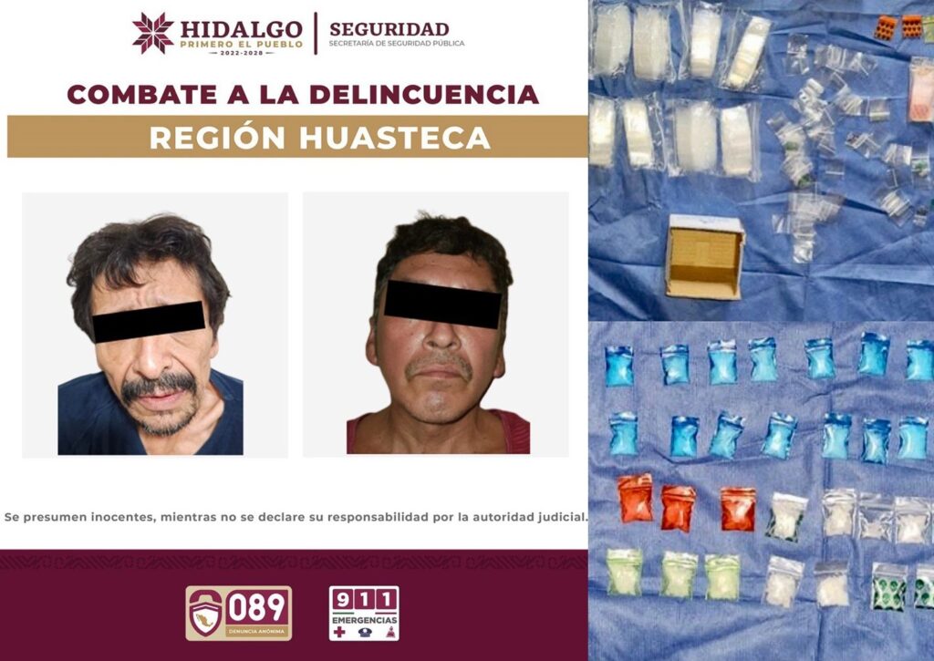 Desarticulados cinco centros de venta y distribución de narcóticos en la huasteca