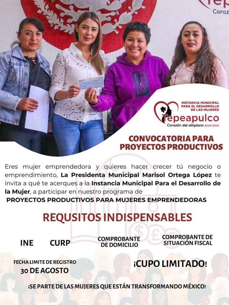 ¡Atención mujeres de Tepeapulco!