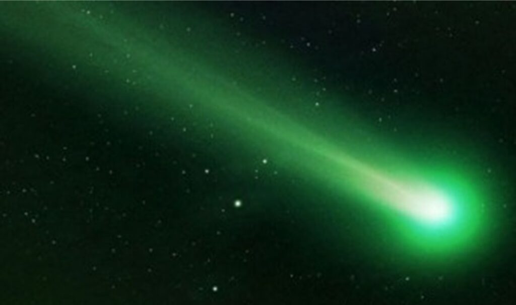 Todos pueden ver y disfrutar el cometa verde Hachimura