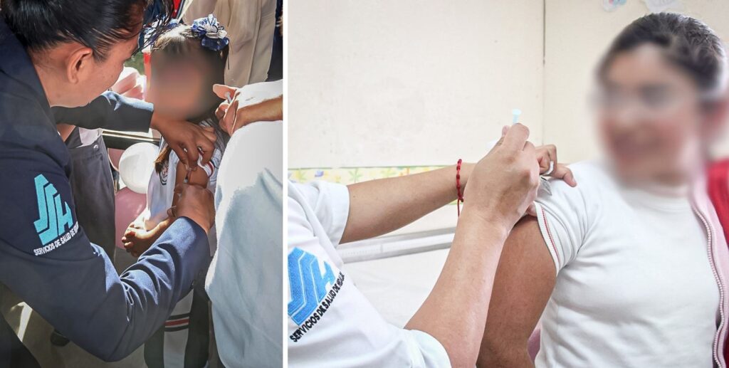 Arranca campaña de vacunación contra el VPH en Hidalgo