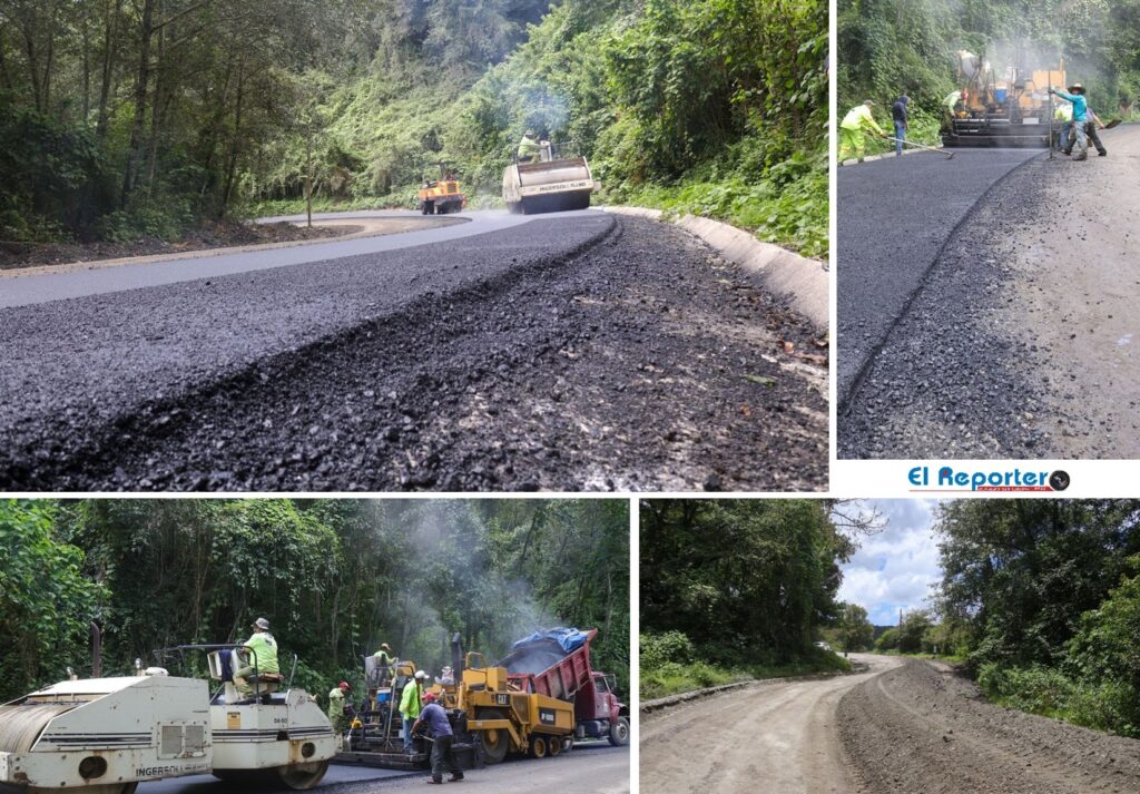 Gobierno atiende carreteras destruidas en diferentes regiones de Hidalgo