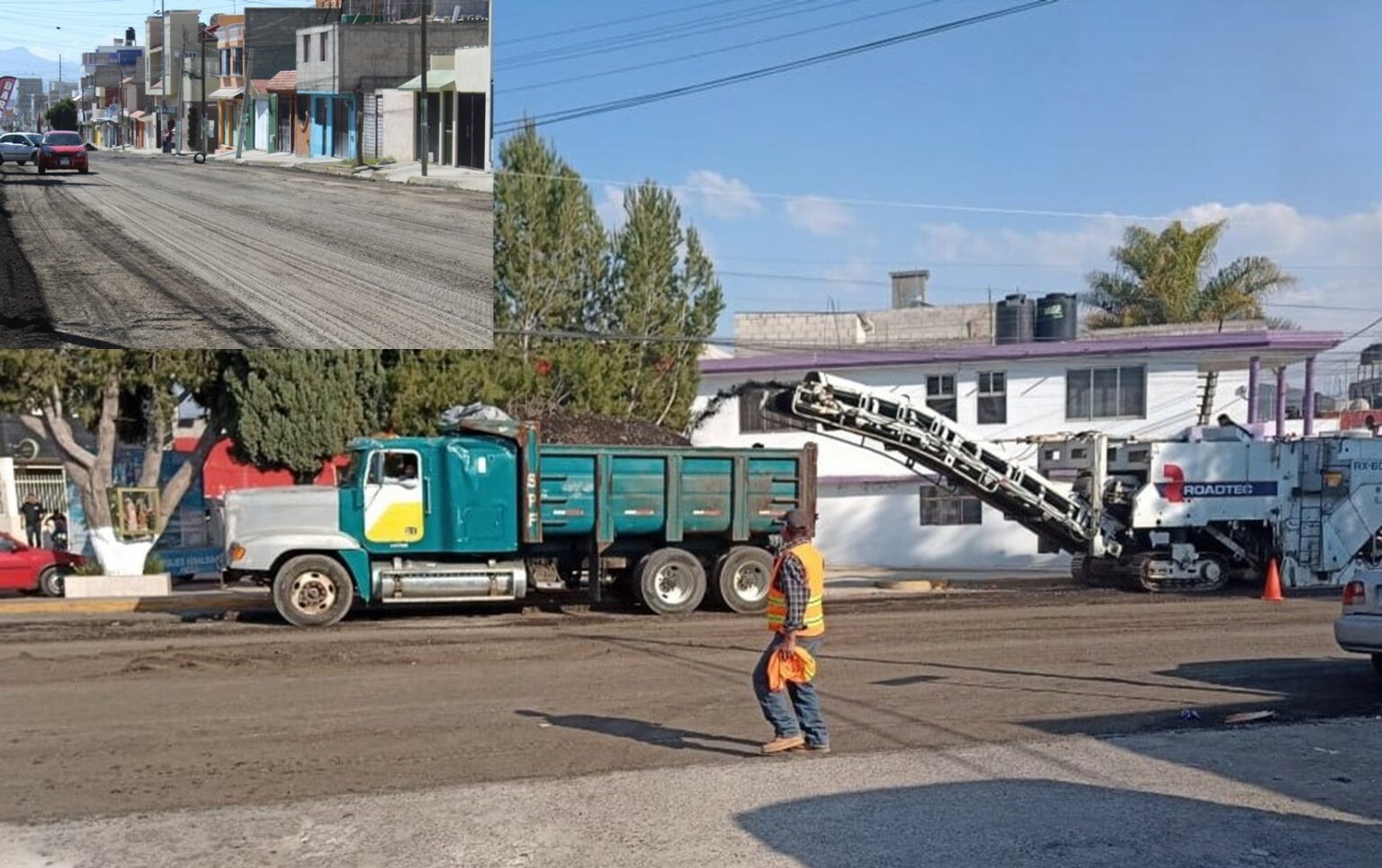 Gobierno de Hidalgo reconstruye principales avenidas de Pachuca