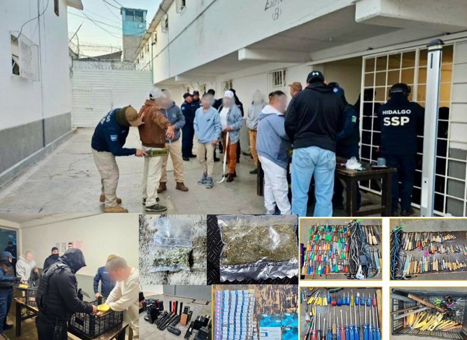 Mira lo que encontraron en el Cereso de Tulancingo