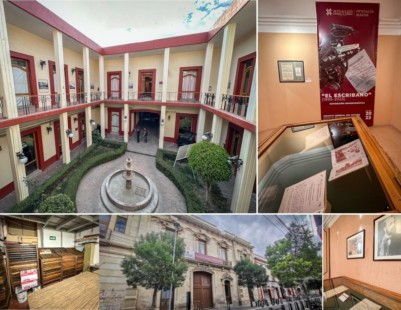 Unesco denomina geopatrimonio de la Comarca Minera al Archivo General del Estado de Hidalgo