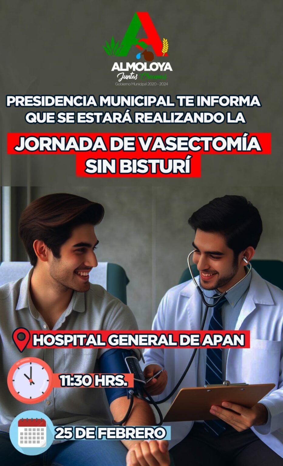 Jornadas de vasectomía sin bisturí