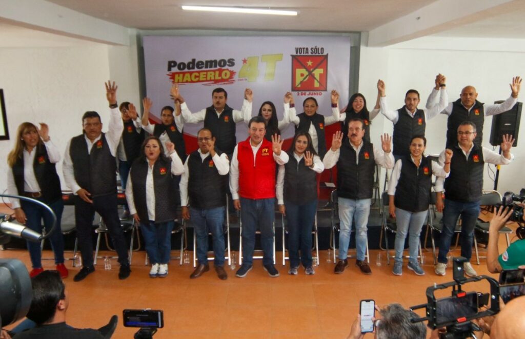 Partido del Trabajo presentó propuestas a candidaturas federales
