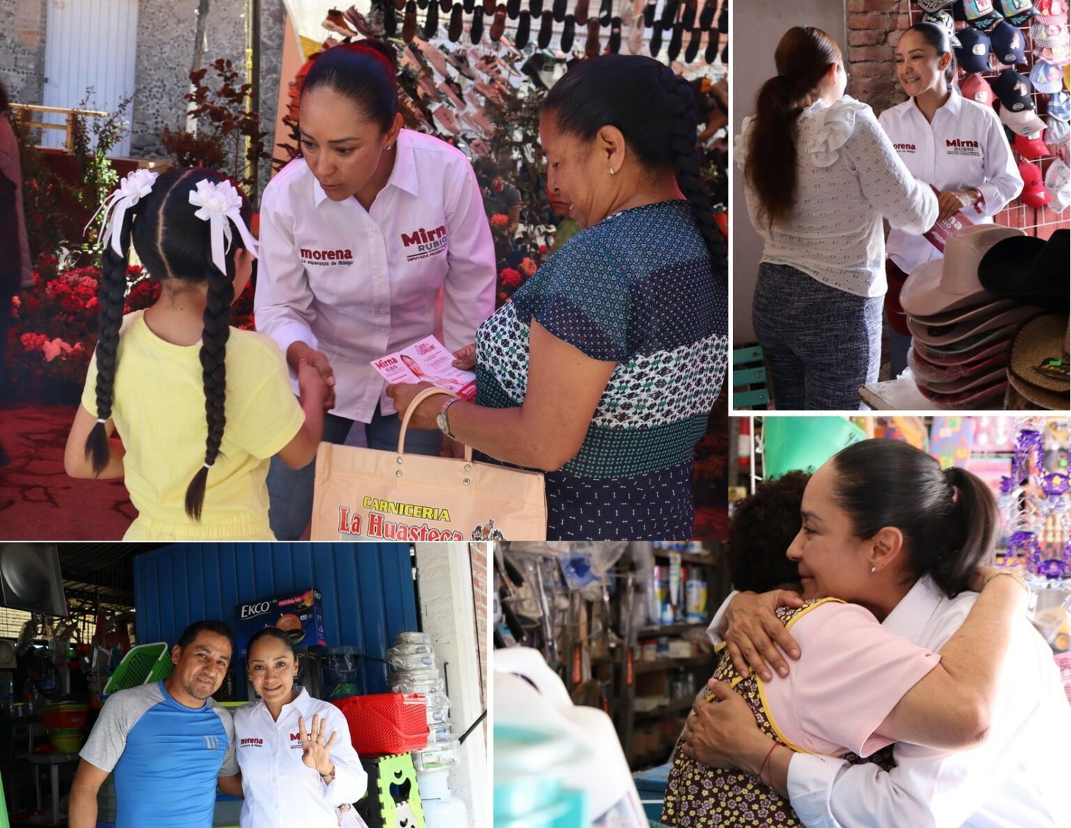 “Vamos por una educación Diga”: Mirna Rubio