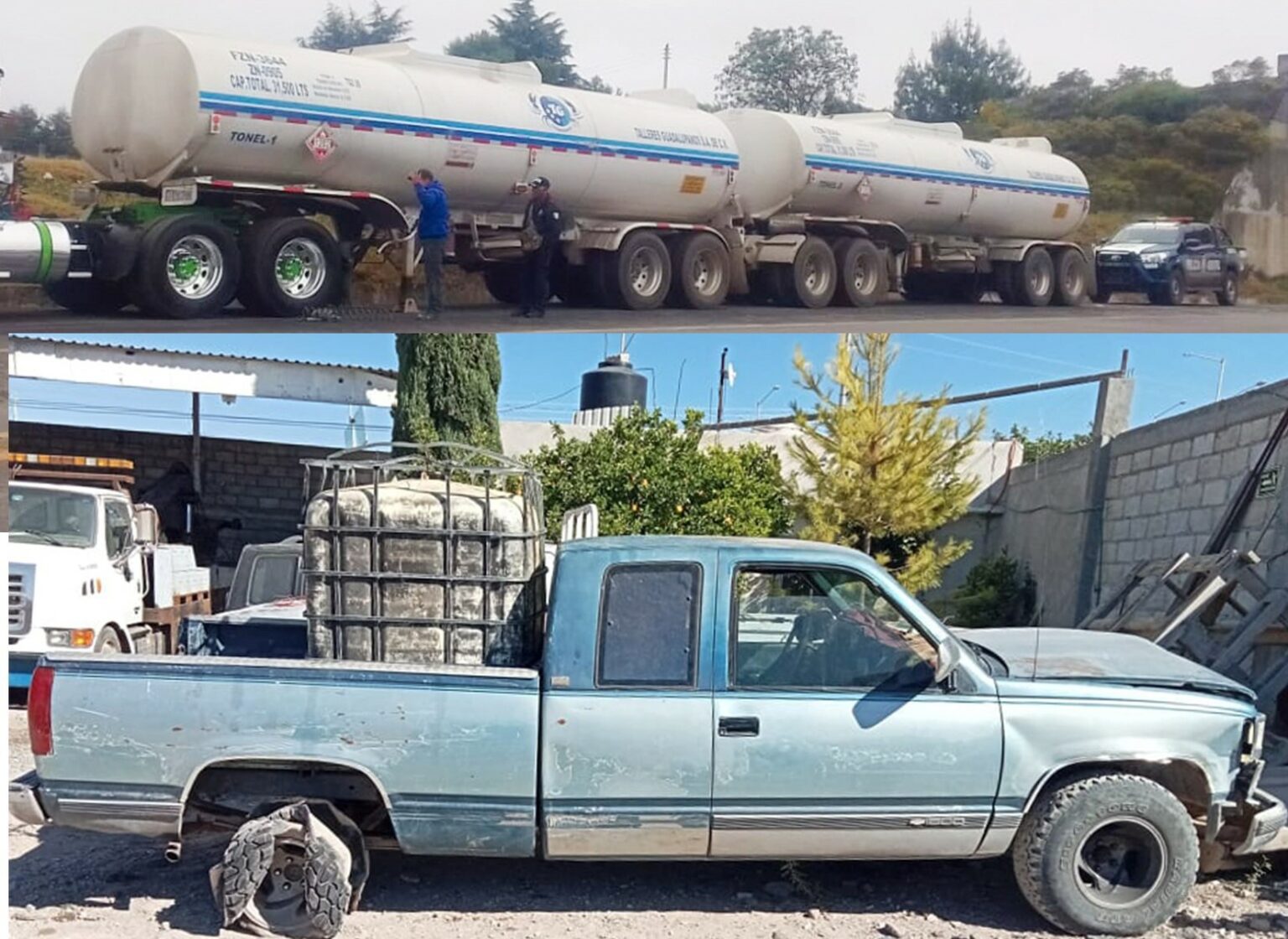 SSPH asegura más de 50 mil litros de hidrocarburo