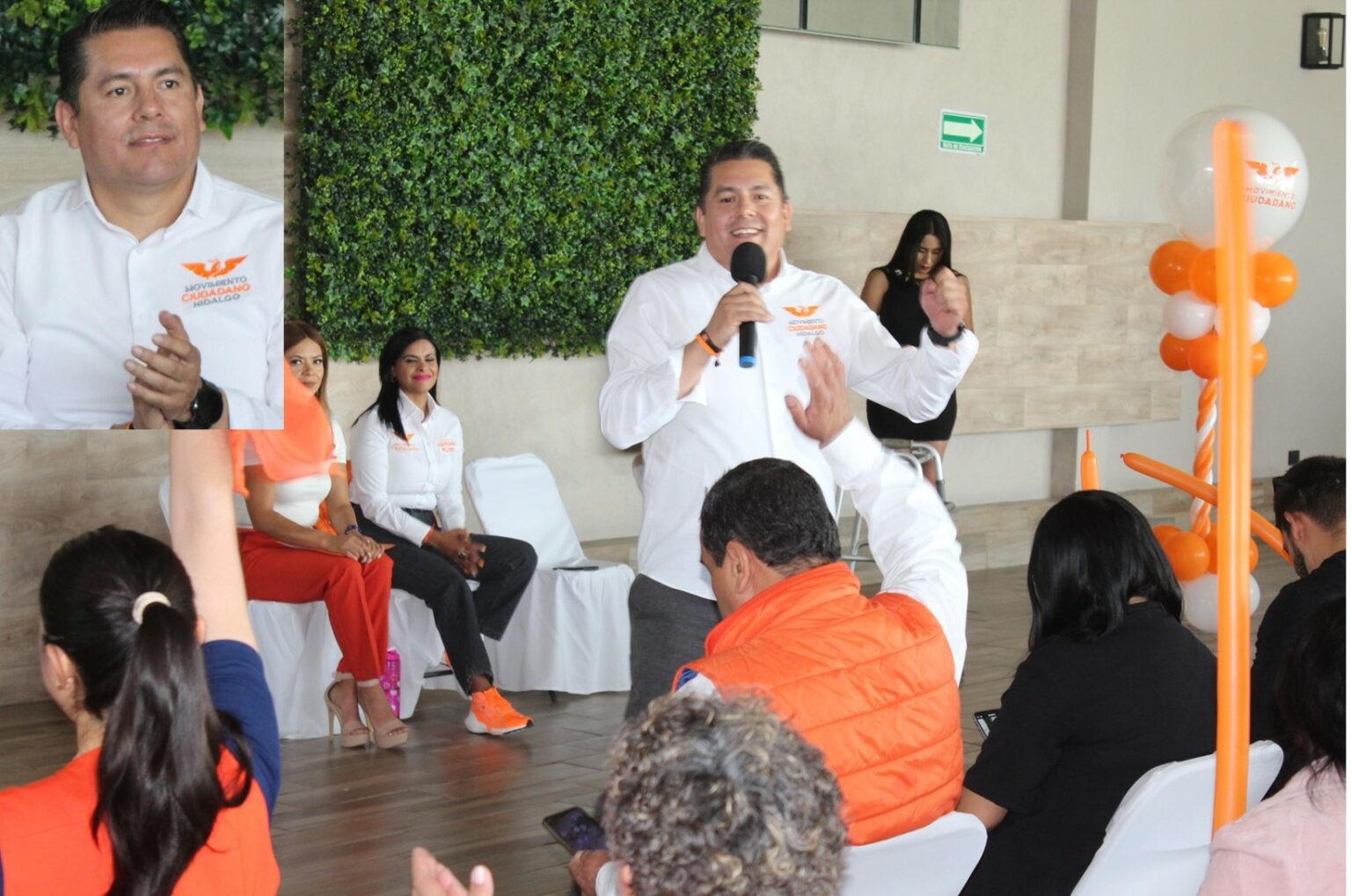 Roberto González inicio campaña en Tepeapulco