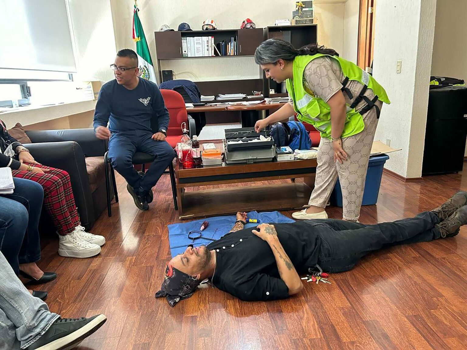 Capacitación en protocolos de emergencia