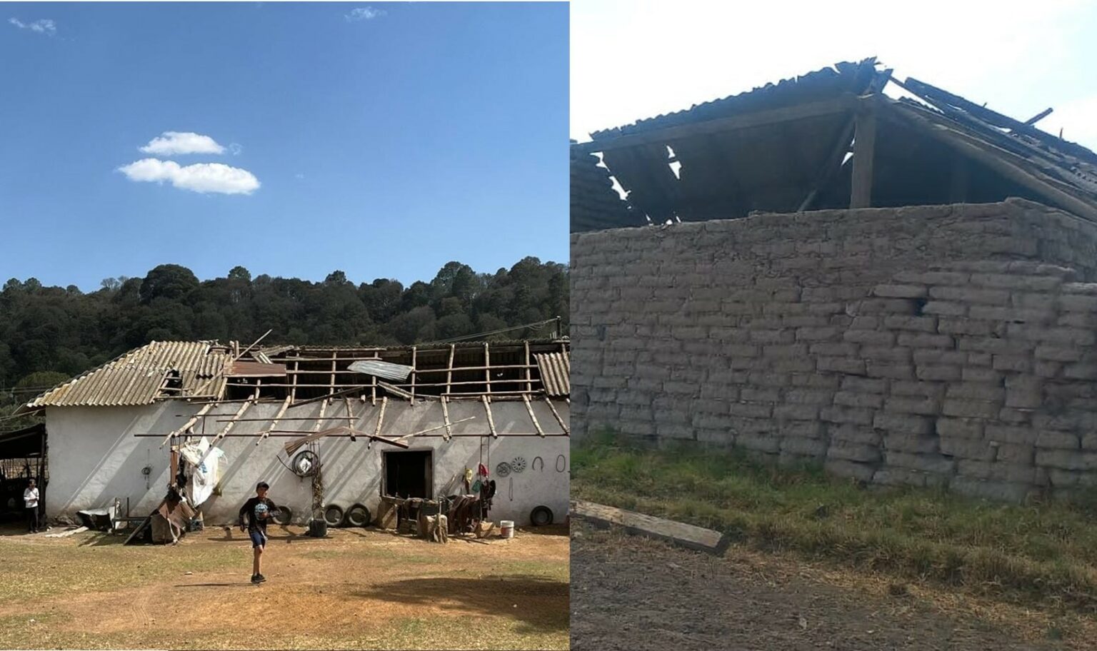 Tornado causó pánico en La Ordeña