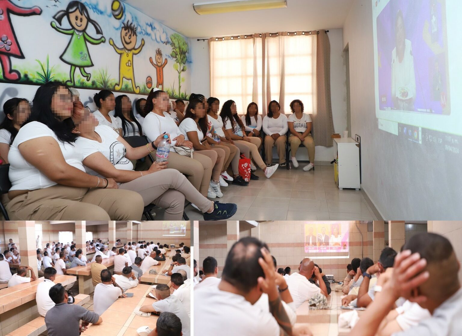 Retransmiten debate presidencial en Ceresos de Hidalgo