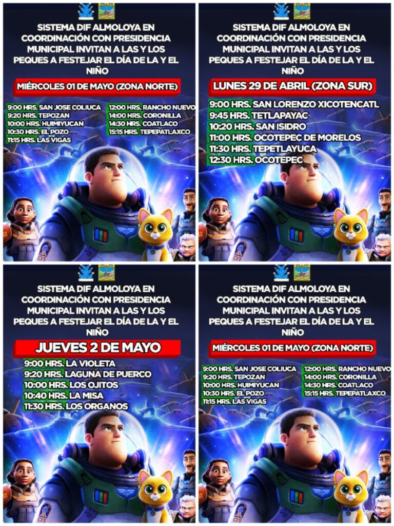 Celebremos el Día del niño, en familia