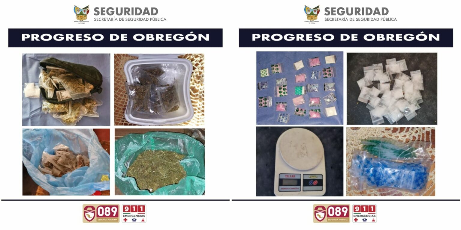 Decomisan más de mil dosis de droga