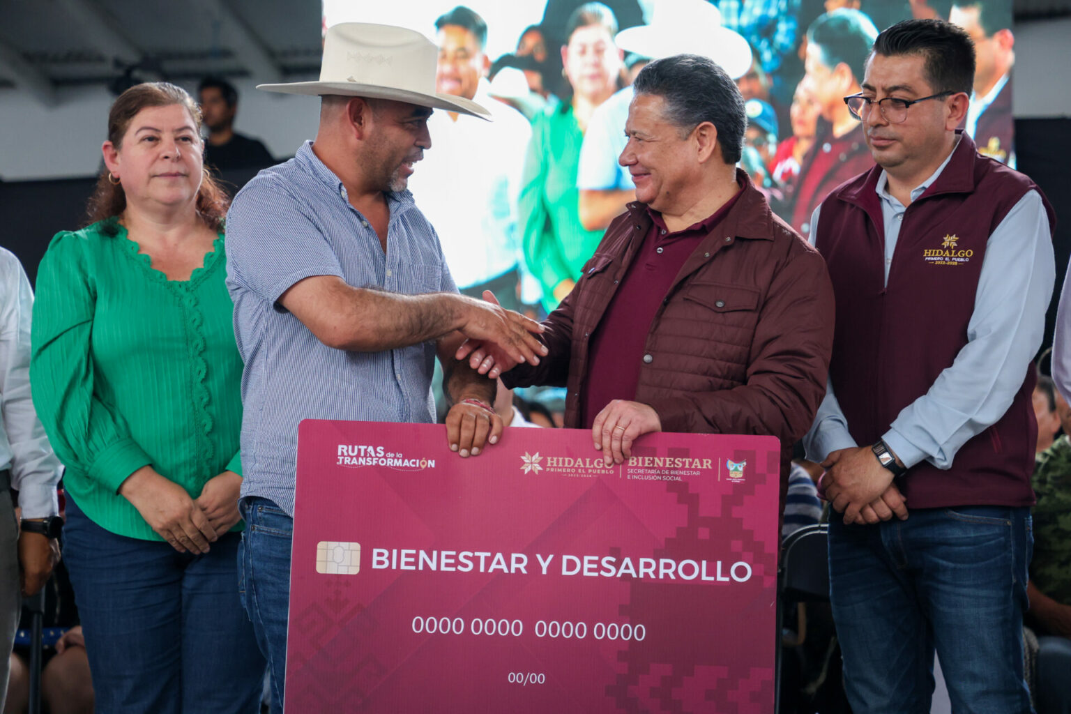 Rutas de la Transformación llegan a Jacala con más de 27 millones de pesos en inversión