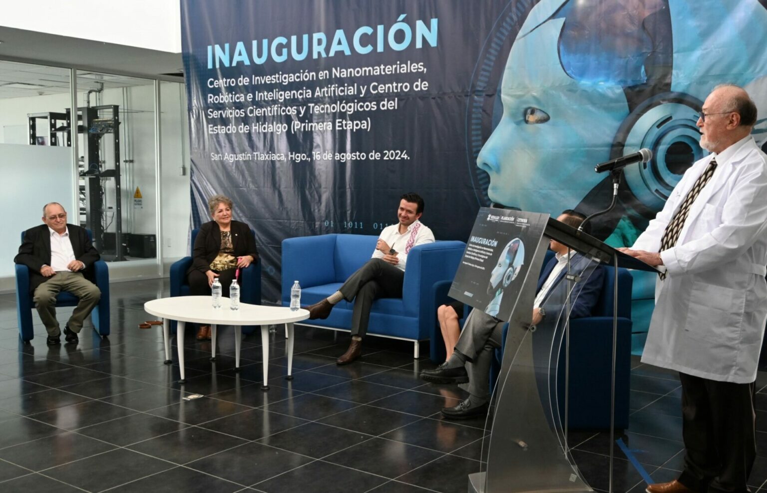 Inauguran Centro de Investigación en Nanomateriales, Robótica e Inteligencia Artificial