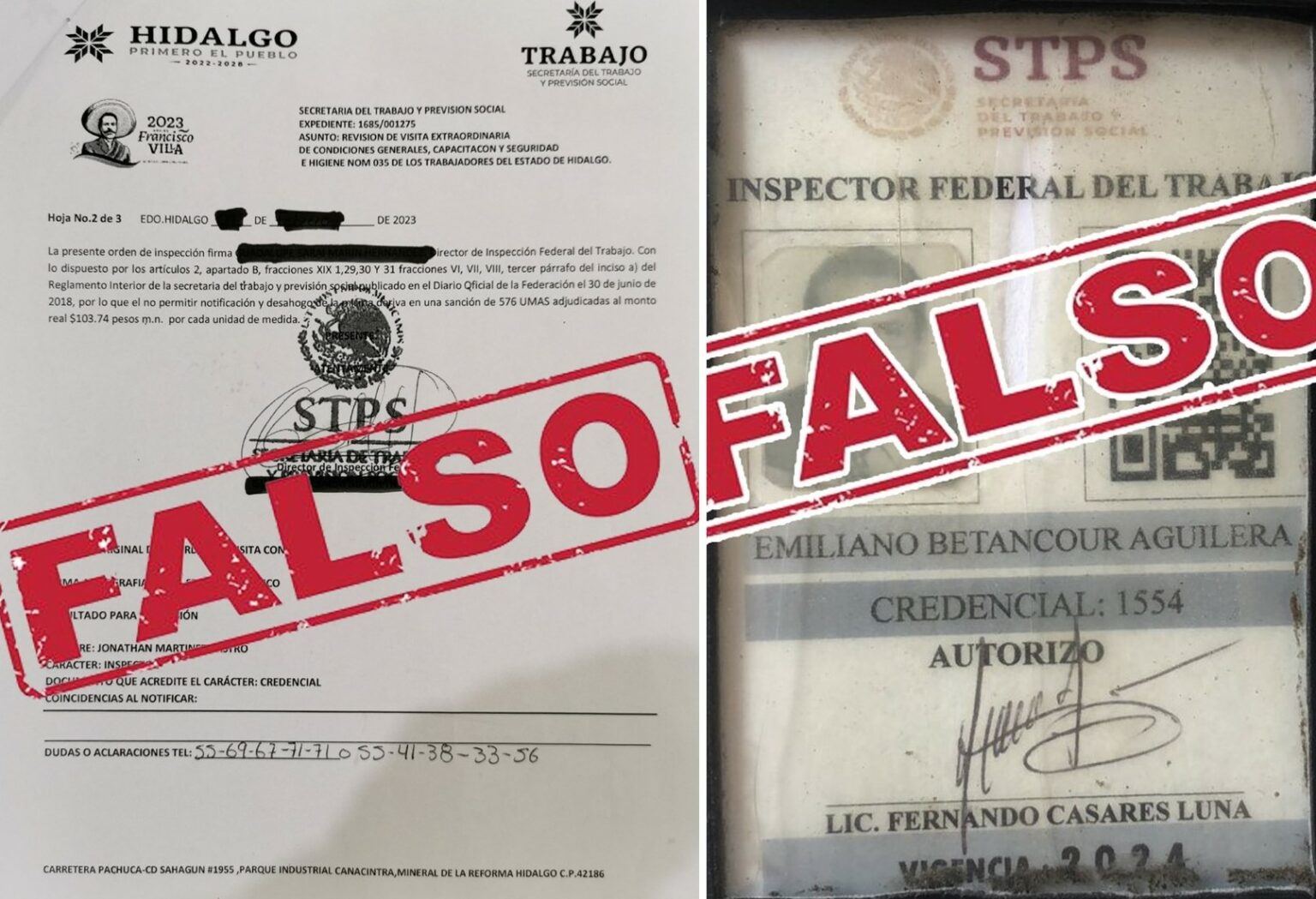 Alertan por falsos inspectores de trabajo