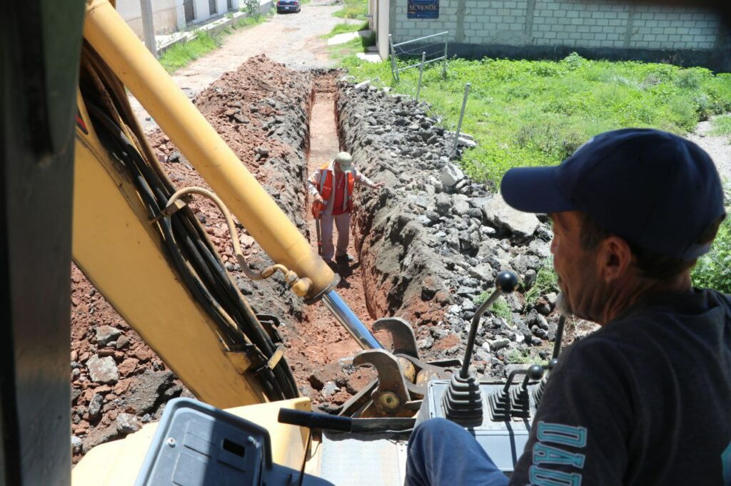 Caasim amplía red hidráulica en la capital hidalguense